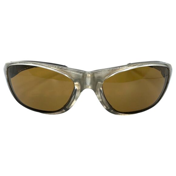 SMITH AXL Glass Lens Silver Grey Plastic Frames Sunglasses Men’s - Picture 1 of 6